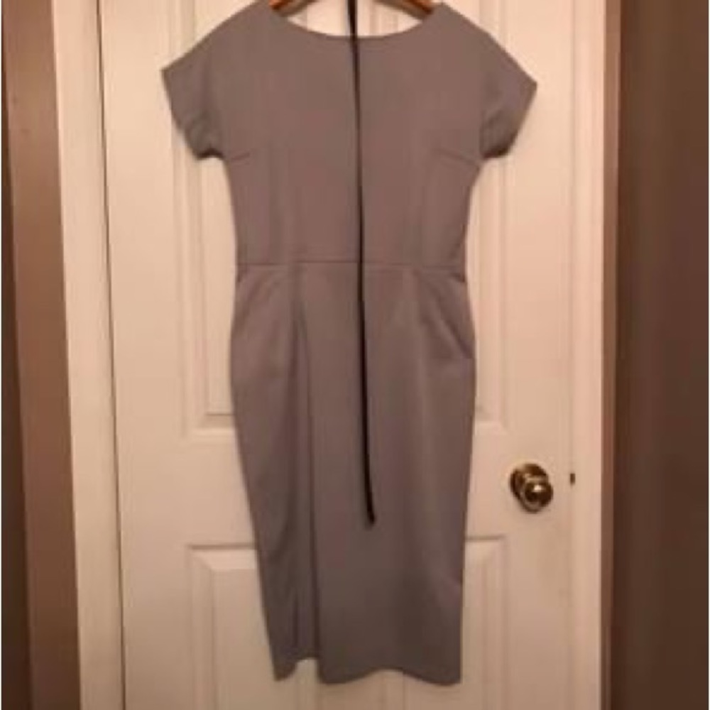 Size large grey pencil/wiggle dress by Tatyana/Bettie Page